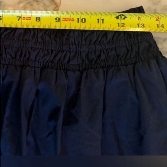 Quince Classic Cotton Navy Poplin Maxi Skirt size medium EUC - Picture 11 of 13